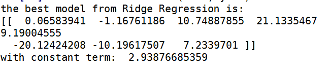JAVA岭回归参数的确定 岭回归例题_python_03