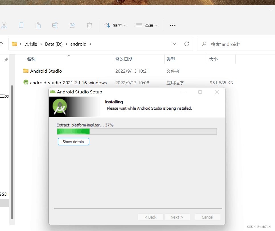 android studio下载太慢怎么办 android studio download_复选框_08