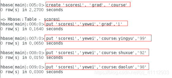 hbase的基础操作实验心得 hbase实验报告_hadoop_42