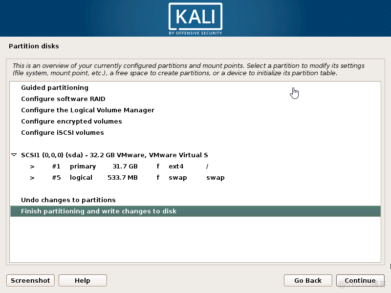 kali linux镜像iOS安装教程 kali linux如何安装_kali linux镜像iOS安装教程_09