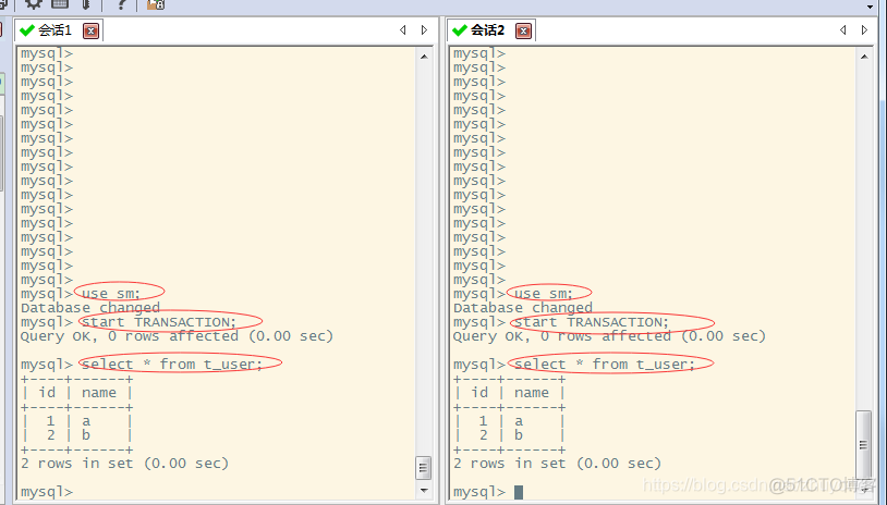 mysql innodb默认的事务 mysqlinnodb默认事务隔离级别_不可重复读_02