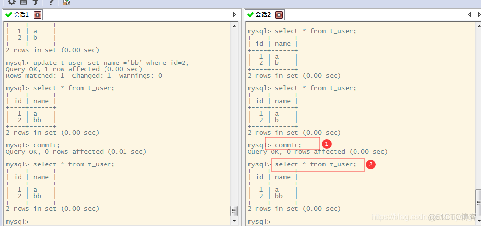 mysql innodb默认的事务 mysqlinnodb默认事务隔离级别_数据_05