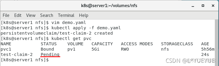 kubernetes nfs pvc 扩容 kubernetes pv和pvc区别_Group_31