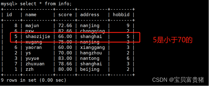 mysql的排序怎么让空字符串排在最后 mysql排序语录_子查询_19