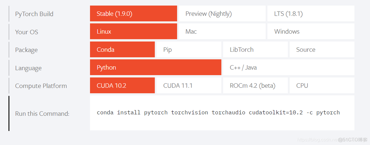 服务器选择pytorch版本有啥关系 服务器配置pytorch_python_02