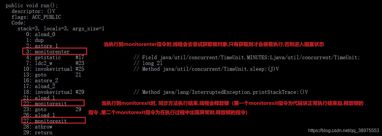 java synchronized可以修饰成员变量吗 java中synchronize_JVM_07