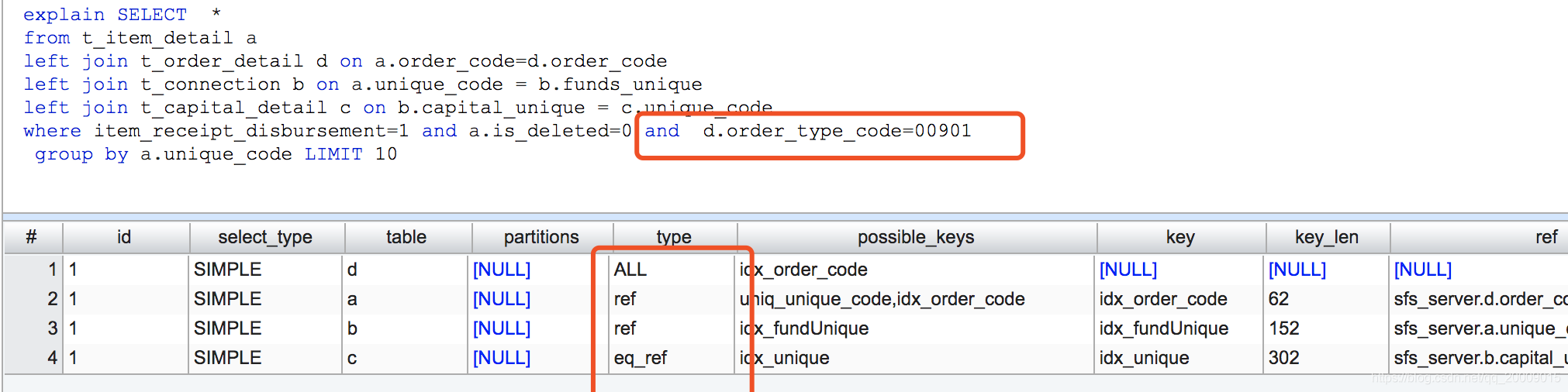 Mysql的 left join 为啥不走索引 left join走索引吗_执行顺序_07