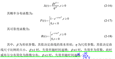 威布尔分布期望计算 python 威布尔分布例题_概率分布