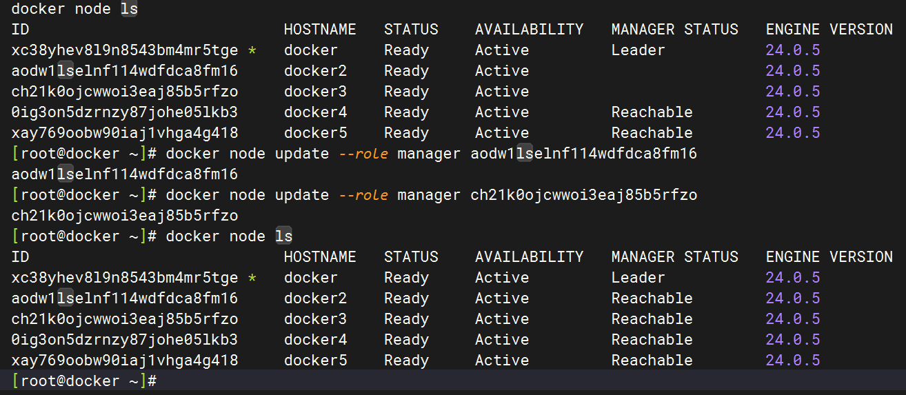 Docker Swarm 节点维护_Docker_03