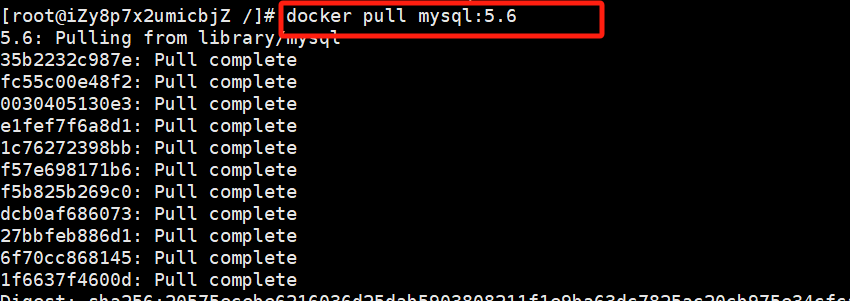 Linux上安装docker_mysql_11