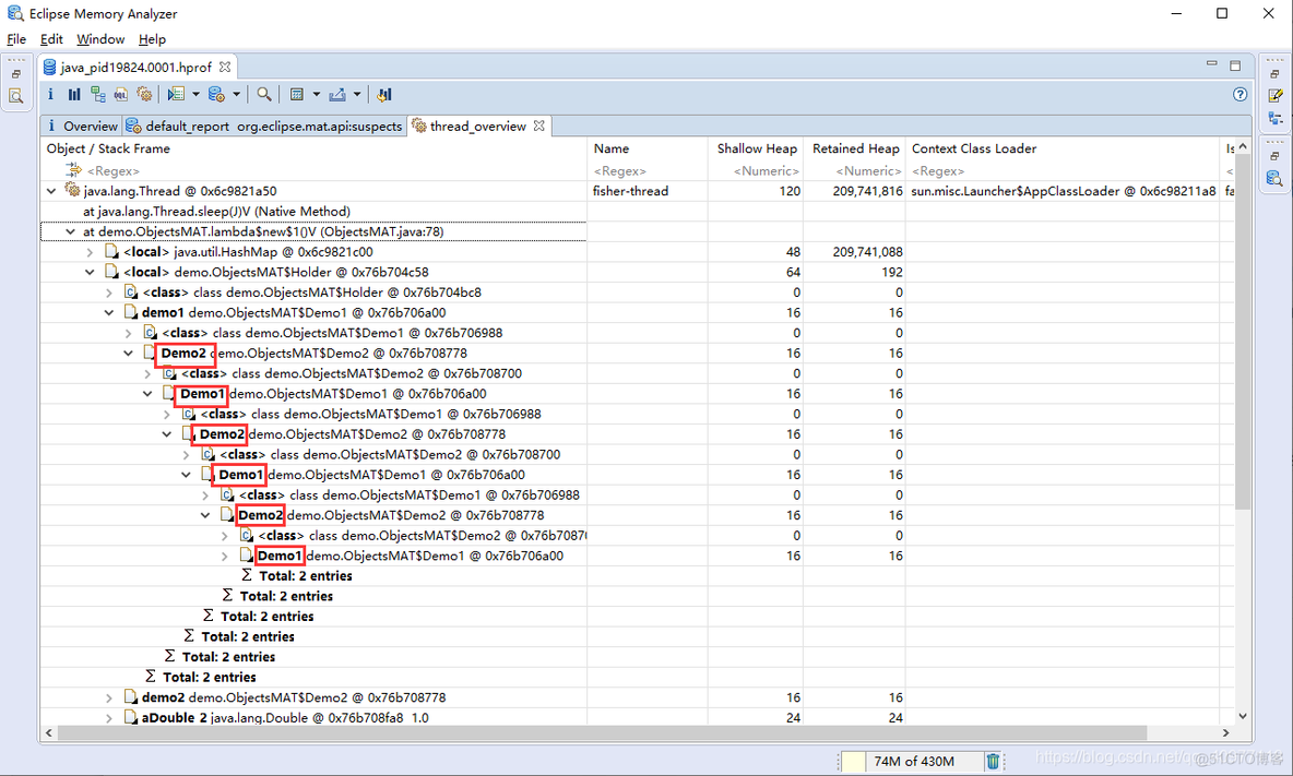 Java的内存泄露 java内存泄露分析工具_jvm_31