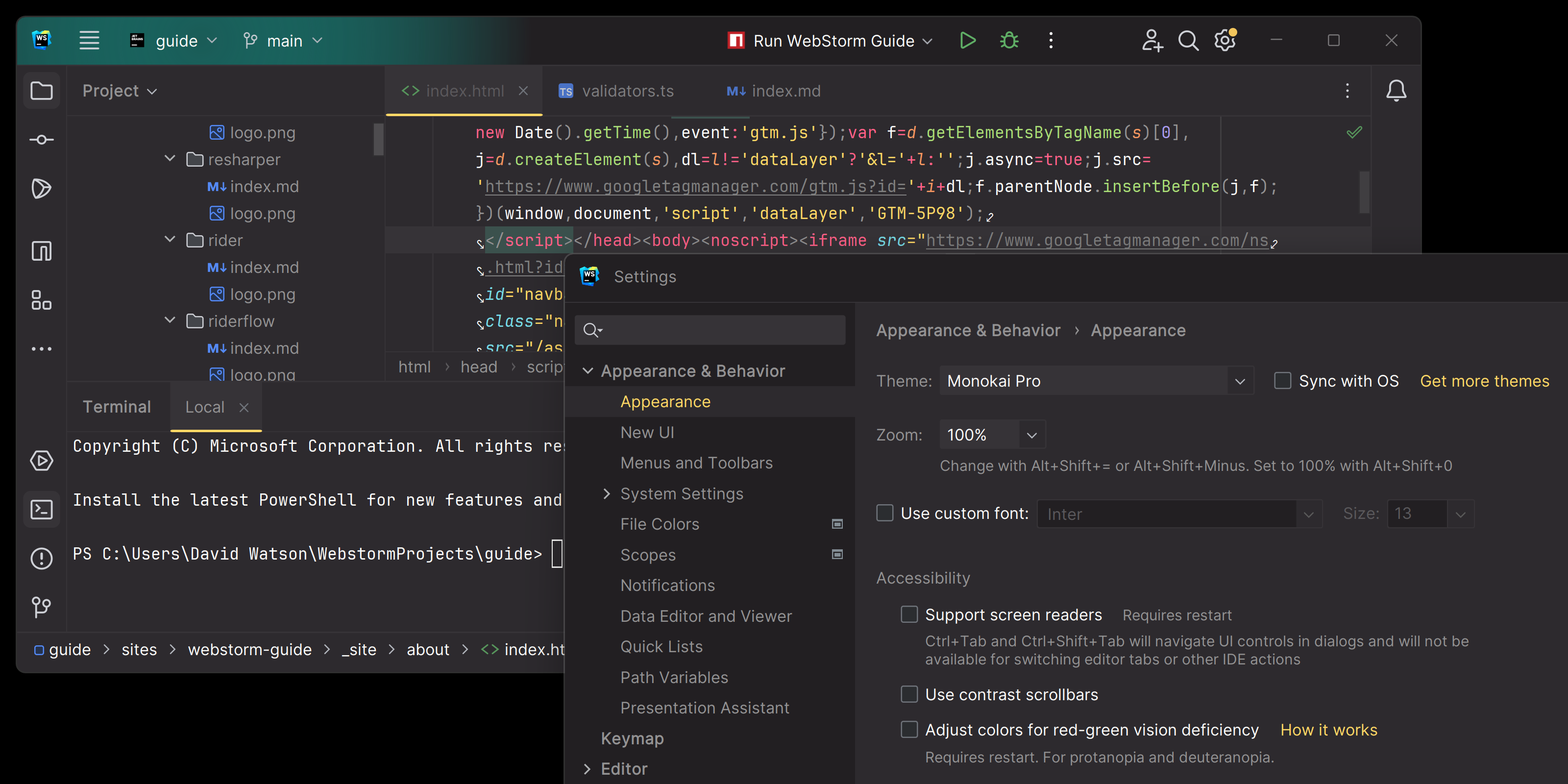 「2023·最新盘点」十大热门WebStorm主题_Jetbrains_06