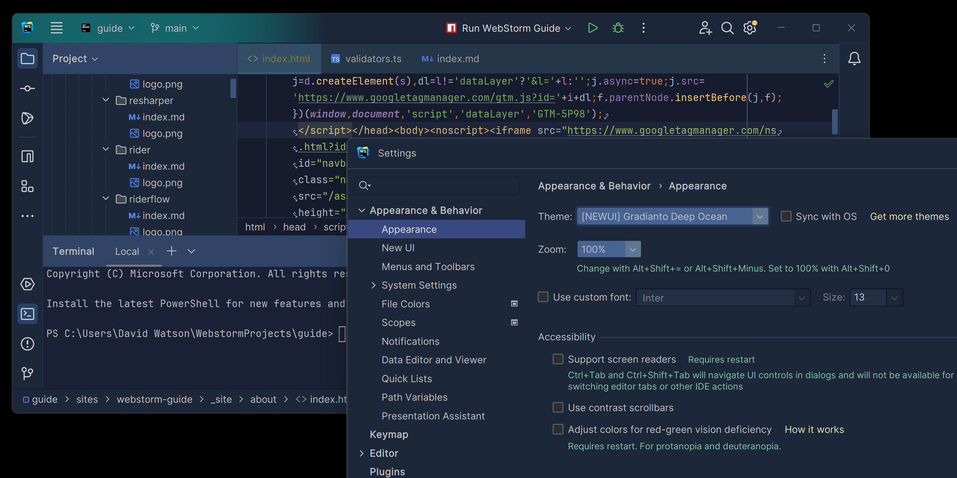 「2023·最新盘点」十大热门WebStorm主题_WebStorm_08