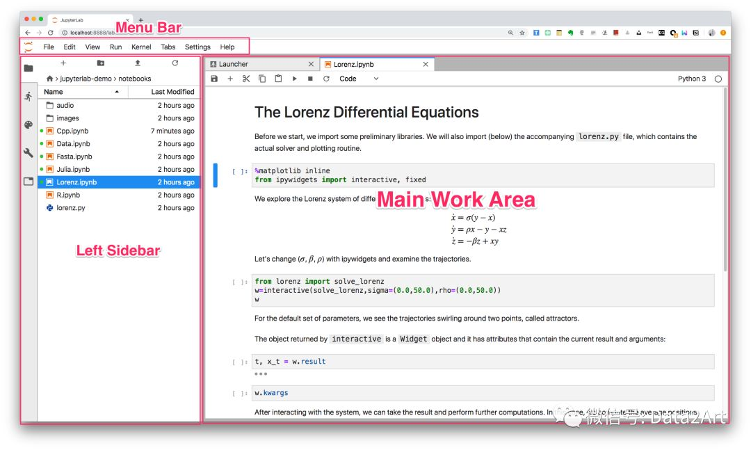 Jupyter Lab加载本地python jupyter lab教程_编辑器_04