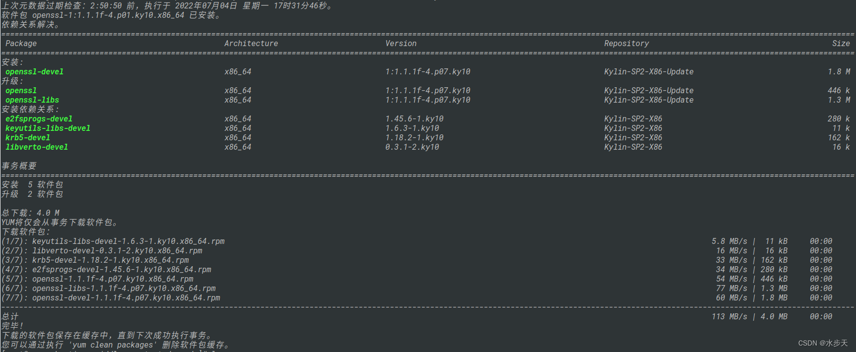 银行麒麟v10 安装redis 银河麒麟离线安装redis_nginx_03