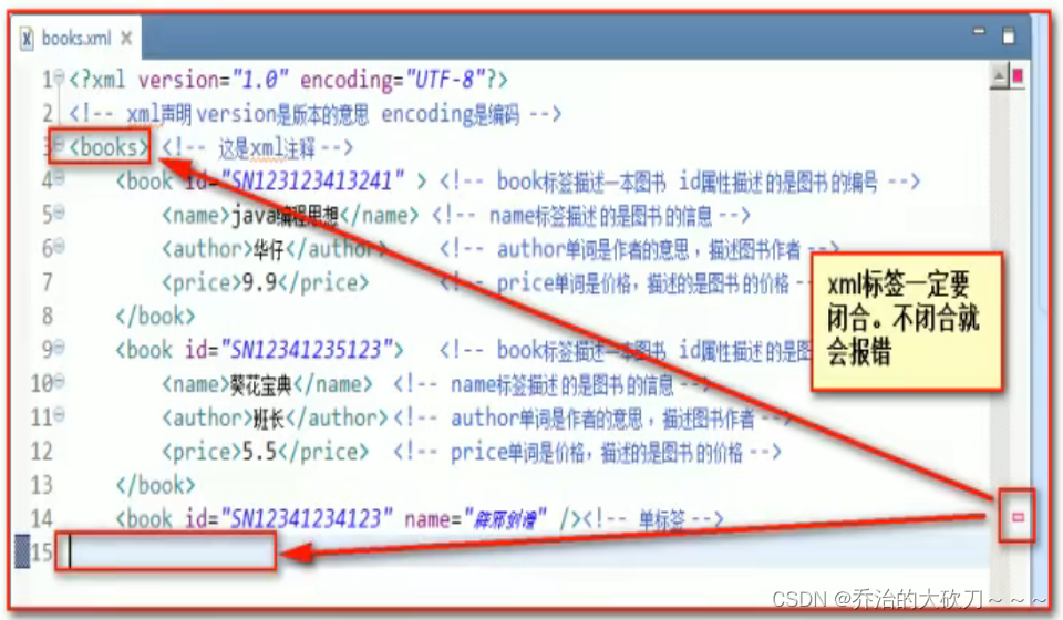 java xml里注释怎么用 xml中的注释_html5_08