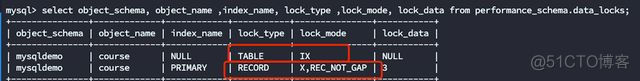 Mysql加意向锁SQL mysql 意向锁_共享锁_05