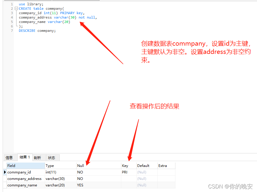 mysql修改表中check约束修改 mysql修改约束条件_字段名_12