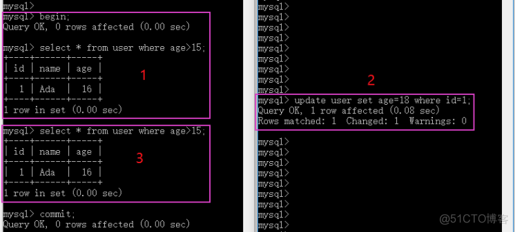 mysql 没有nolock mysql 没有begin会开始事务吗_mysql 没有nolock_11