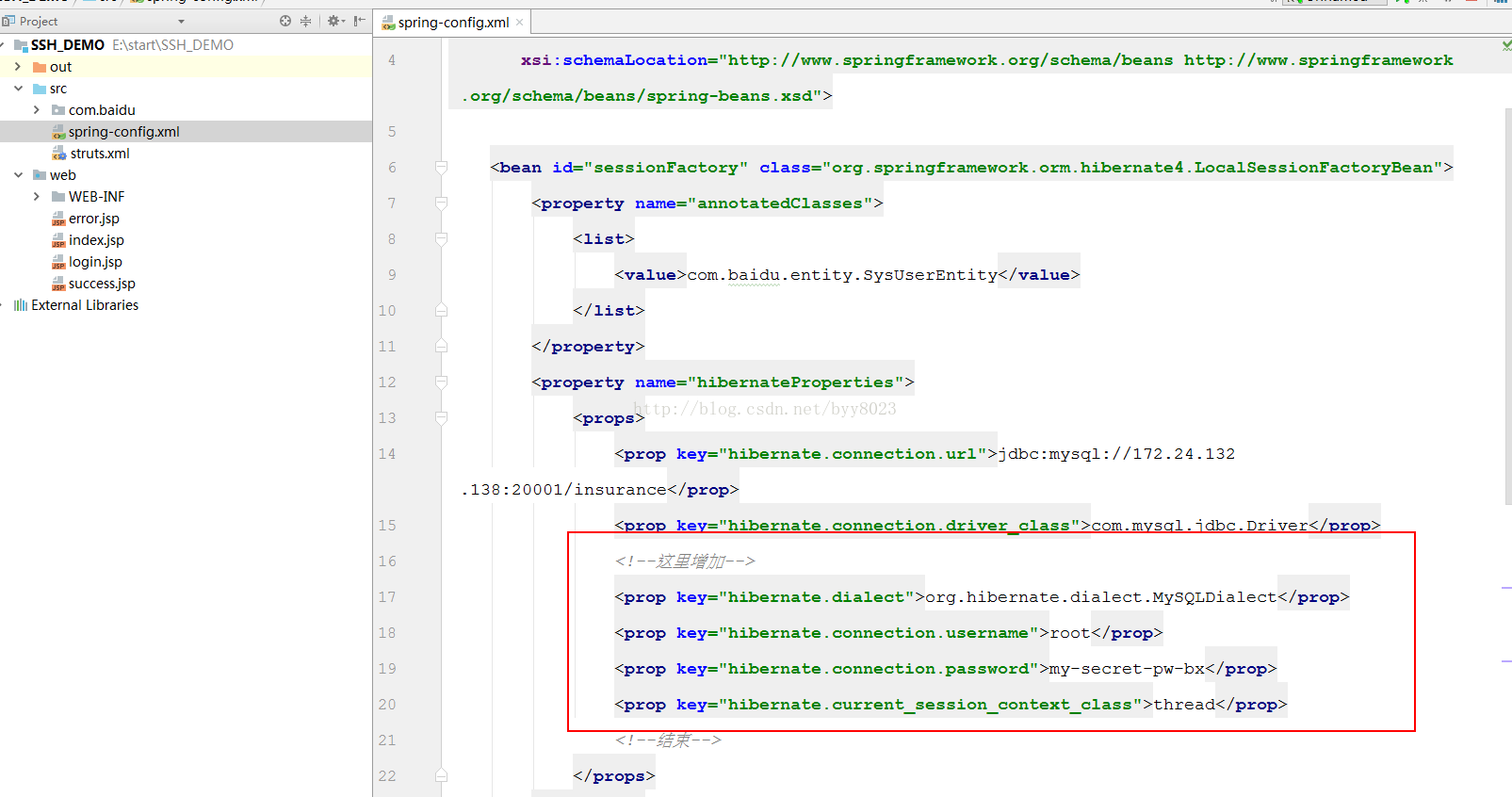 idea 使用ssh连接mysql idea ssh项目_idea_17