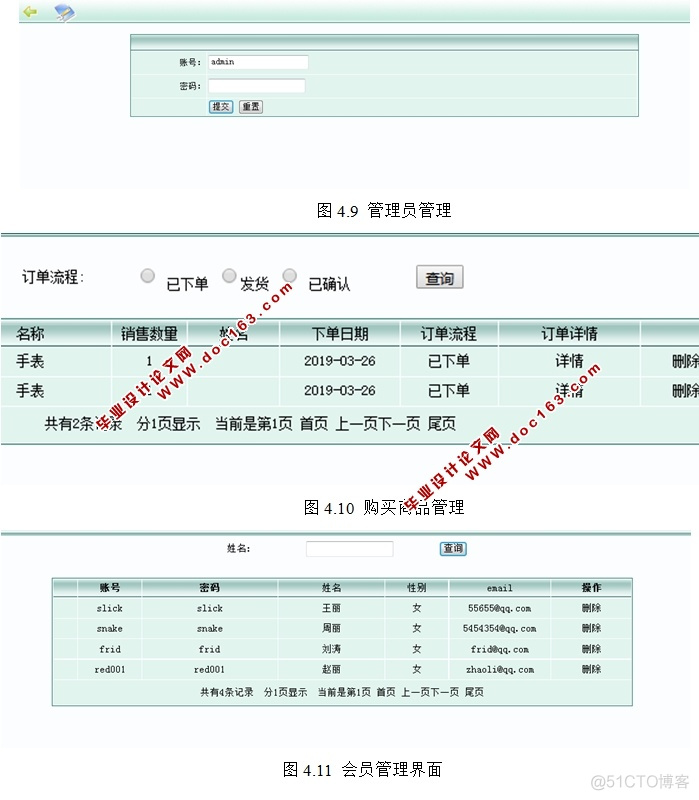 购物网站的系统架构图 购物网站的基本模块_功能模块_06