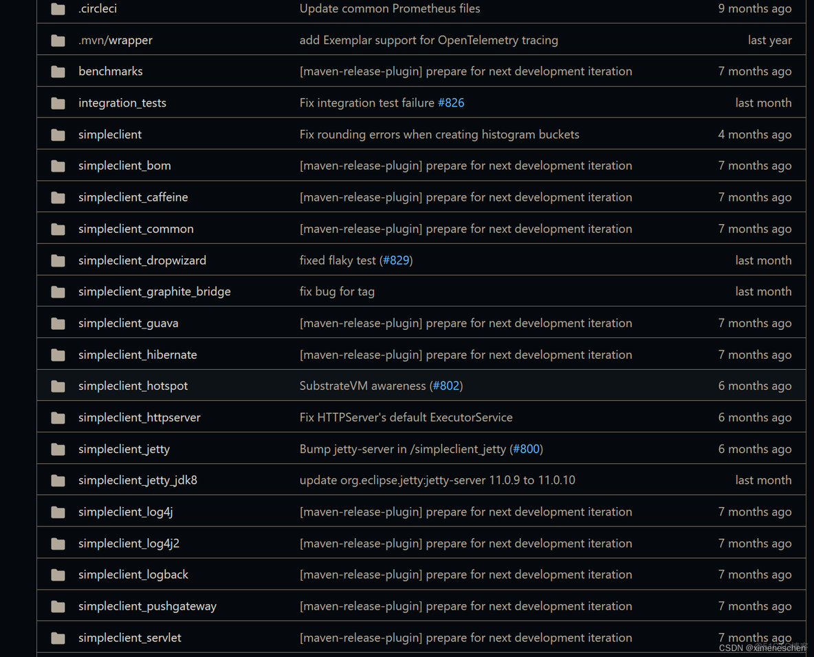 Prometheus java客户端组装暴露数据 prometheus client library_spring boot_02