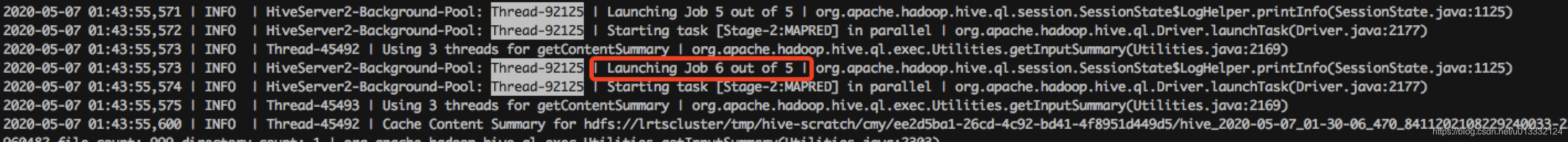 为什么hive的MR任务在yarn上找不到 hive on mr_Mr Job重复_06