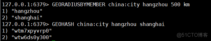 RedisGeo根据经纬度查询距离并排序 redis 经纬度_字符串_06
