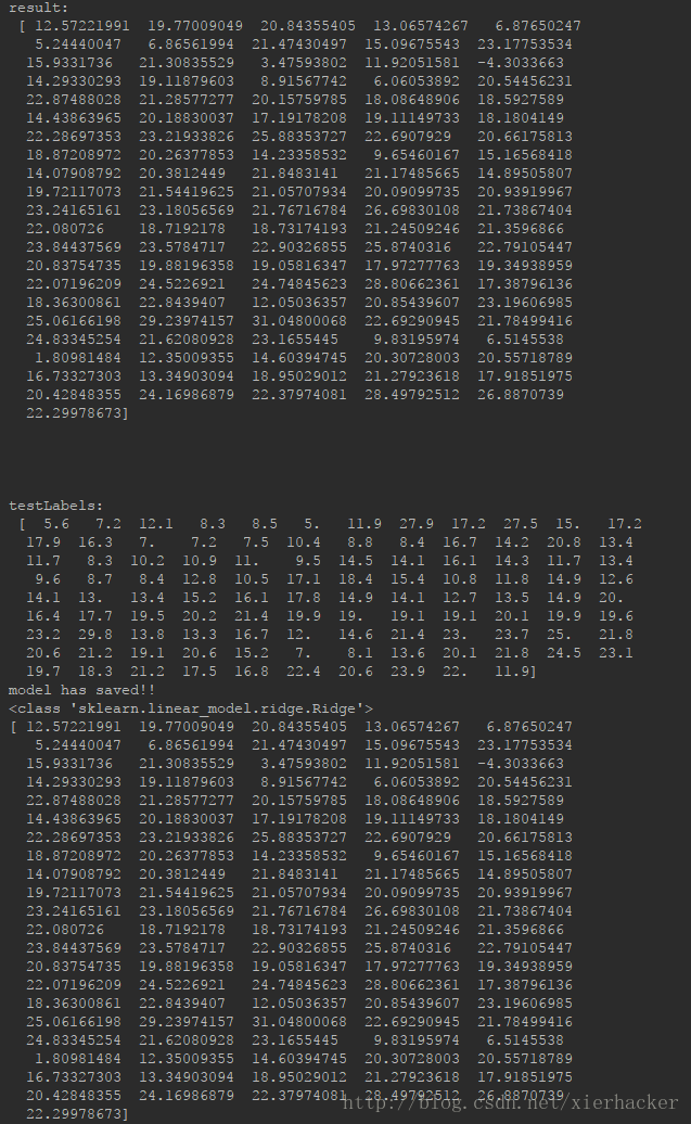 python 算法实现joblib调用 python joblib.dump_持久化