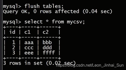 mysql运行 csv文件 mysql读取csv文件_数据_10
