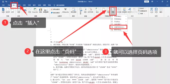 word poi添加页码java word怎么添加页码格式_word_06