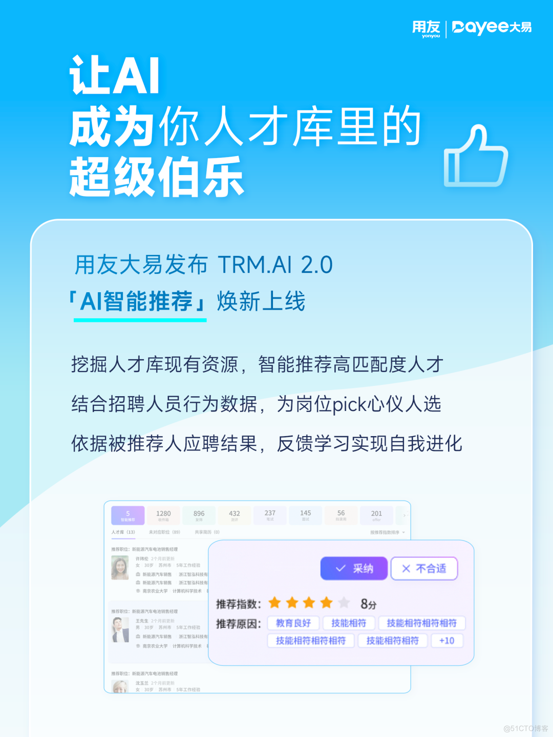 AI系列产品来袭，用友招聘云换新上线_招聘_05