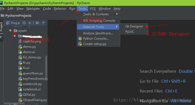 pyqt5 python 绑定 pyqt5配置pycharm_Qt_03