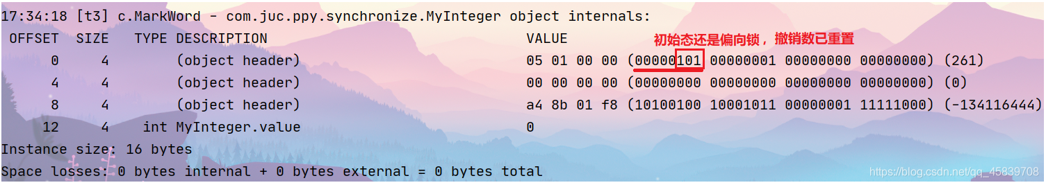 Java 偏向锁什么时候升级为轻量锁 synchronized偏向锁_synchronized_18