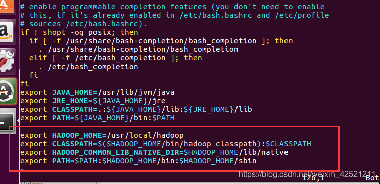 ubuntu的hadoop添加环境变量 ubuntu配置hadoop环境_java_12