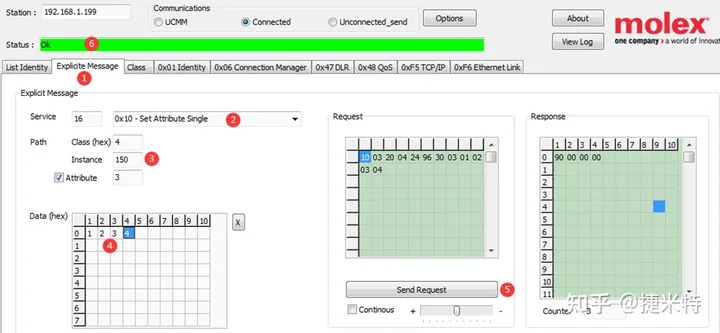 EtherCAT转EtherNET/IP协议网关控制EtherCAT伺服驱动器的方法_EtherCAT_10