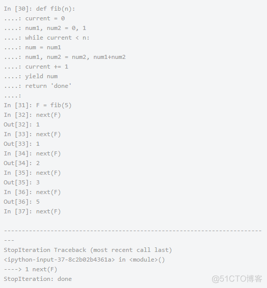 Python迭代器与for循环的效率 python迭代器和for循环区别_迭代器_20