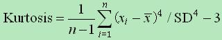 python 数据的峰度和偏度 spss峰度偏度_SPSS