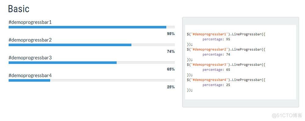 JQuery progress 进度条 js 进度条插件_JQuery progress 进度条