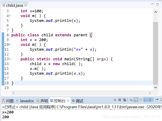 java类的继承与多态 上机报告代码 java继承多态经典例题_子类_02