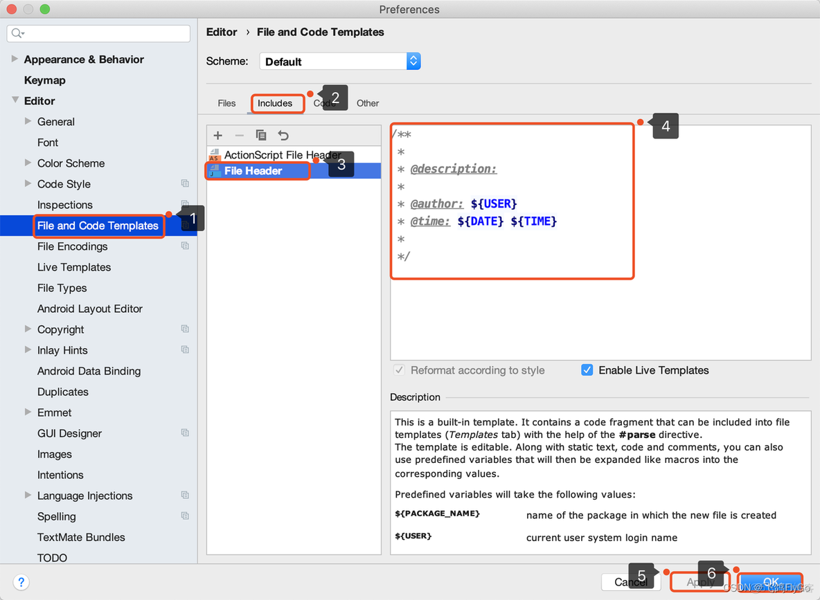 idea设置javaee idea设置java模板_intellij idea_03