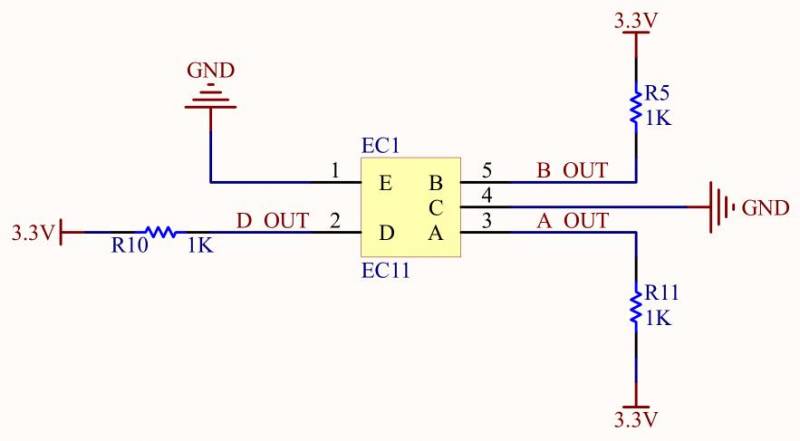 python 旋钮编码器 旋转编码器 arduino_引脚_20