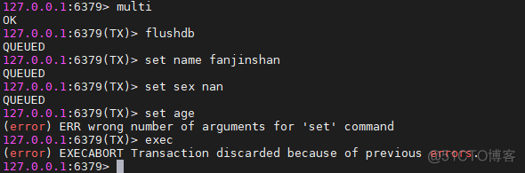 redis事务发送几次命令 redis事务三个阶段_redis_03