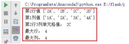 python 读excel 数据类型 python读写excel数据_程序运行_08