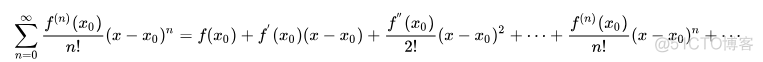 python用泰勒级数计算sin函数 求泰勒级数_python用泰勒级数计算sin函数_02