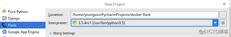 pycharm 运行docker容器 pycharm打包docker_python_02