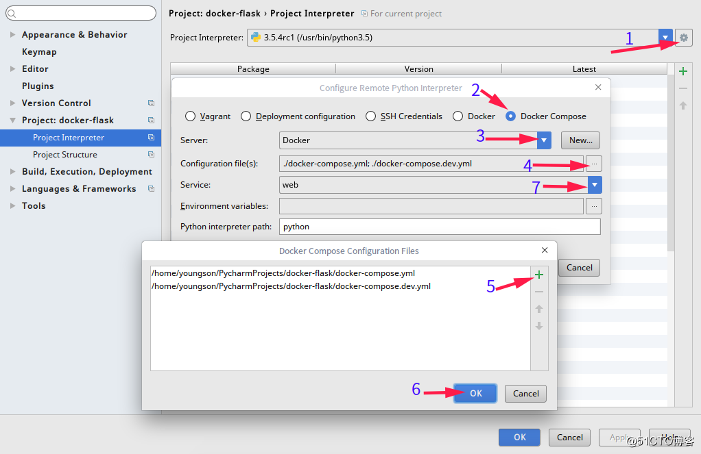 pycharm 运行docker容器 pycharm打包docker_运维_05