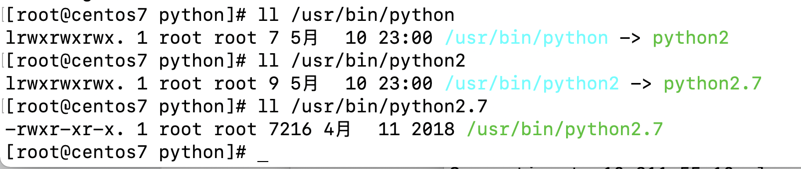 linux 指定多版本python linux默认python版本_Python_16