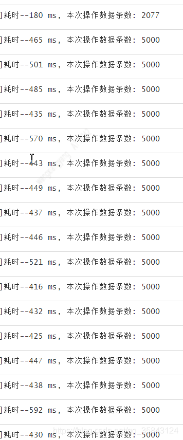 java多线程批量更新数据怎么操作 多线程批量更新数据库_主键