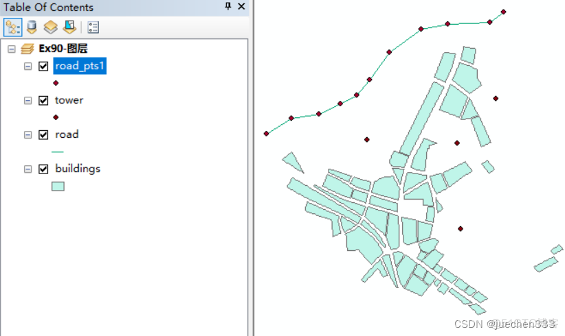 java绘制泰森多边形 arcgis绘制泰森多边形_数据_03